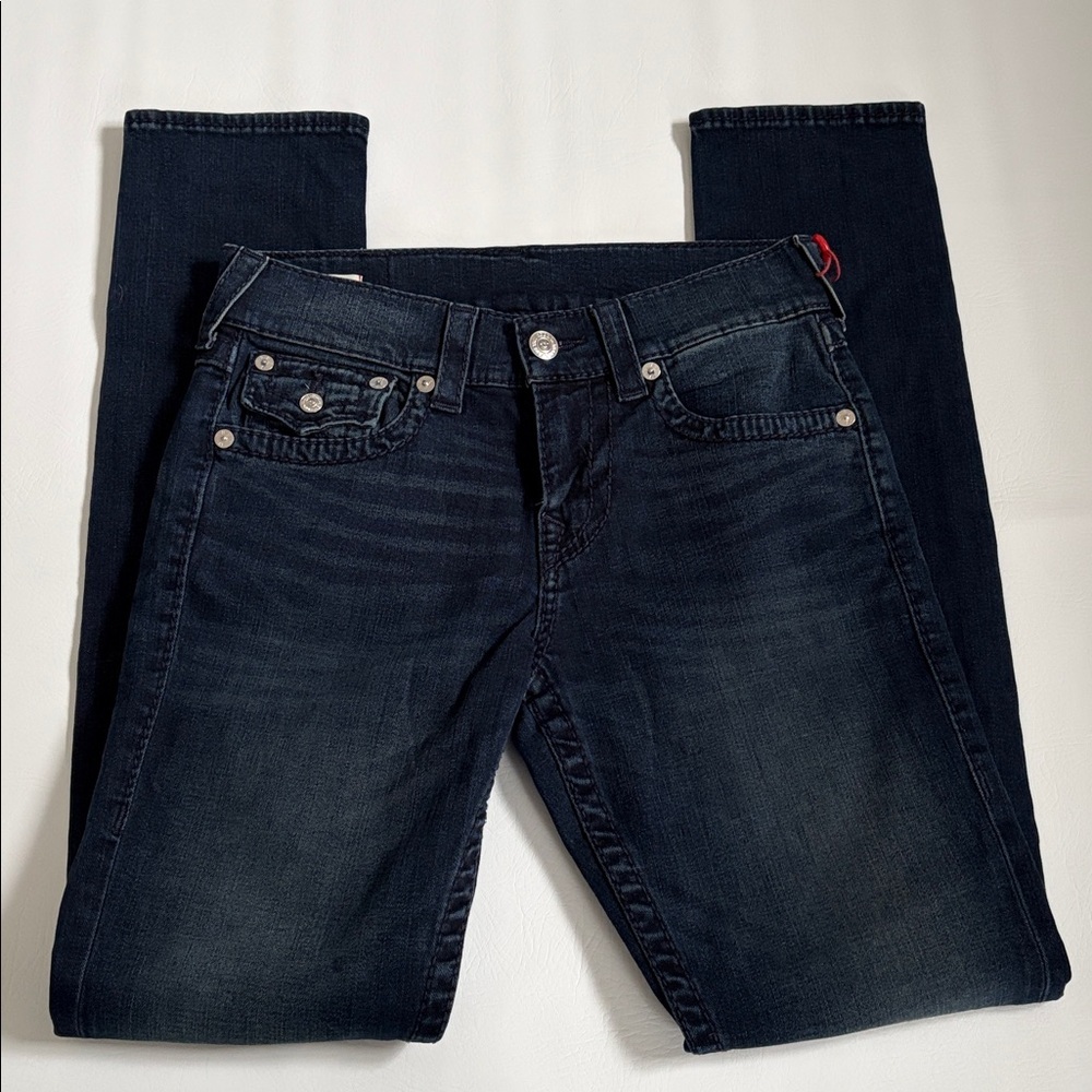 True Religion Men’s Jeans Flap Big T Geno Relaxed Slim Jeans New size 28